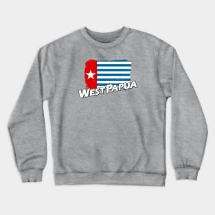 West Papua flag Crewneck Sweatshirt